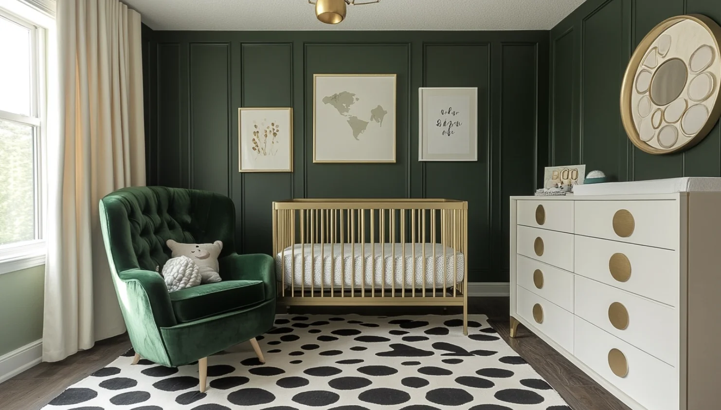 Nursery — Art Deco Revival